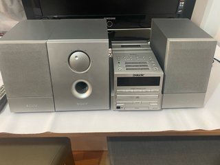Equipo Sony HiFi Plata