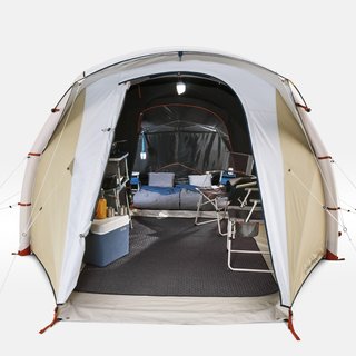 Tienda de campaña familiar 4 personas hinchable Quechua