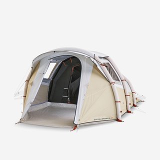 Tienda de campaña familiar 4 personas hinchable Quechua