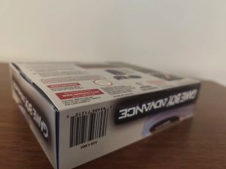 Caja Game Boy Advance Transparente Glaciar
