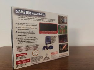 Caja Game Boy Advance Transparente Glaciar