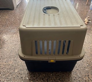 Transportín para Perro Beige y Azul