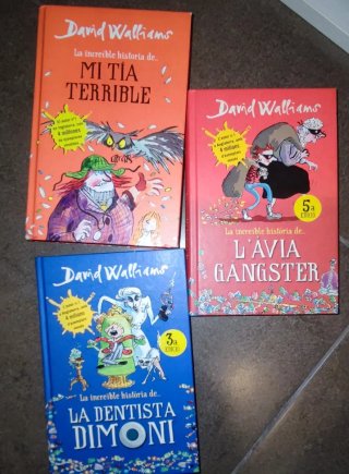 Lote 3 Libros David Walliams (Infantil)
