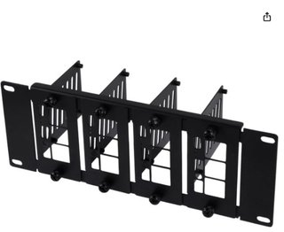 DeskPi 10 2U Rackmount para Raspberry Pi 5/4B