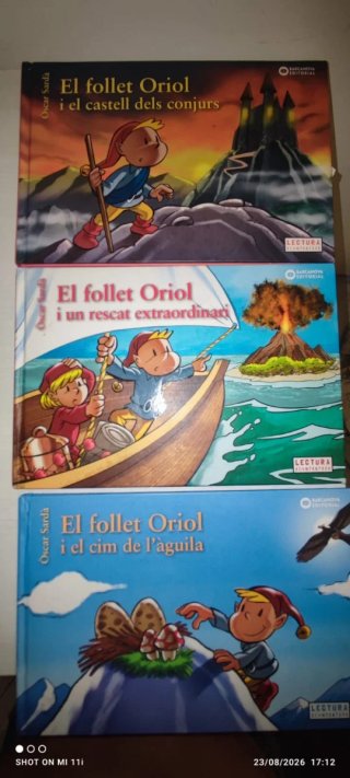 Lote 3 Libros Infantiles El follet Oriol