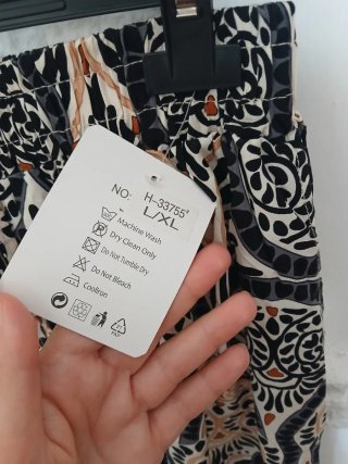 Pantaloncini fantasia LISA IMMAGINE taglia L