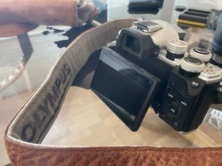 Olympus OM-D con objetivos