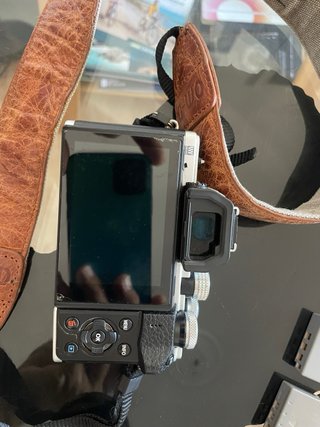 Olympus OM-D con objetivos
