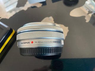 Olympus OM-D con objetivos
