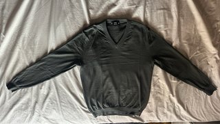 Jersey Mango Verde Oliva V-Neck