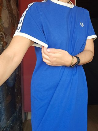 Vestido Fred Perry Azul
