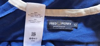 Vestido Fred Perry Azul