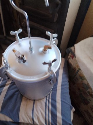 Depósito pintura 10L hermético