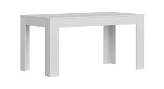 Mesa Comedor Madera + 6 Sillas Blancas