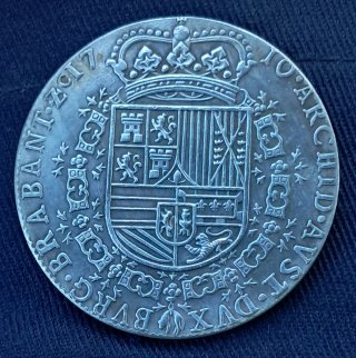 Moneda 1710 Patagón Países Bajos Españoles