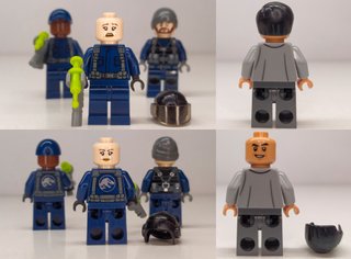 Lote Minifiguras LEGO Jurassic World (LEED TODO)