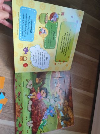 Gran libro de puzzles Dora la Exploradora
