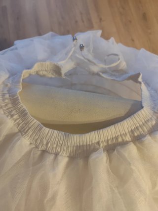 Cancán Fallera Blanco de 90 cm