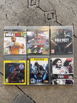 Lote Juegos PS3