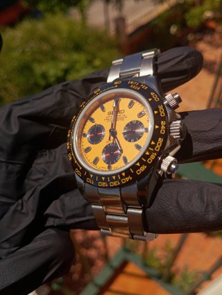 Seiko Mod - Daytona Eclipse