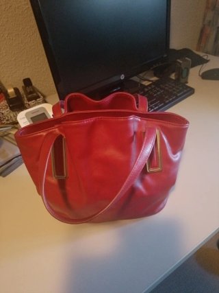 Bolso Cortefiel Rojo