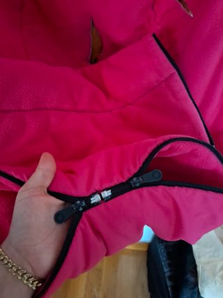 Saco Bugaboo fucsia en excelente estado
