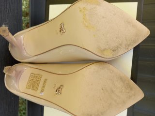 Scarpe tacco 12 Gold & Gold beige