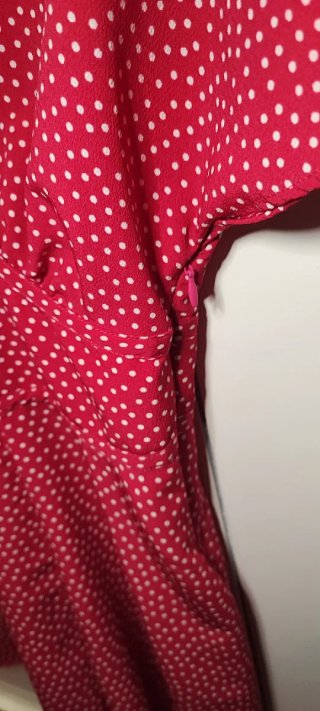 Mono corto lunares fucsia Zara