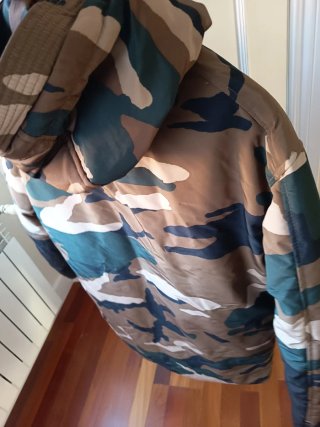 Plumífero hombre talla M camuflaje Da talla!