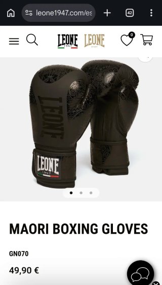 Guantes Boxeo LEONE 1947 New Maori