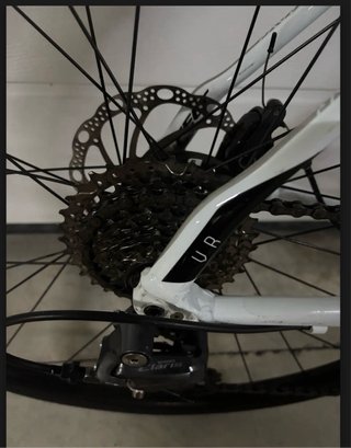 Bicicleta Carretera Felt Blanca