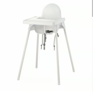 Trona infantil Ikea blanca