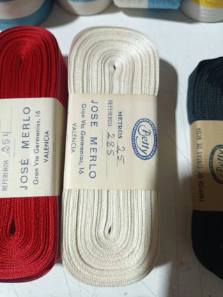 Rollos de cinta vintage Jose Merlo