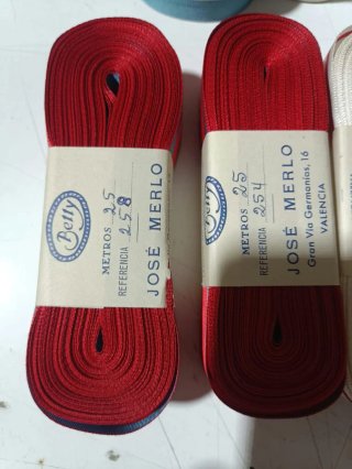 Rollos de cinta vintage Jose Merlo