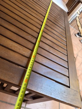 Conjunto Muebles teka de Jardín Madera
