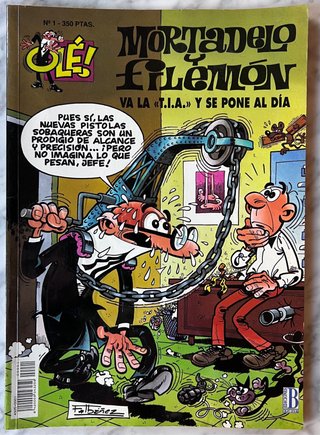 Mortadelo y Filemón Colección Olé nº 1 Ediciones B