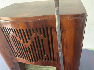 Radio Magneti Marelli madera vintage