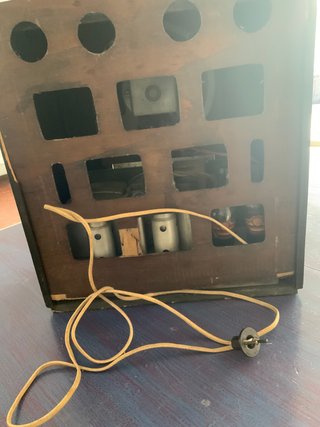 Radio Magneti Marelli madera vintage