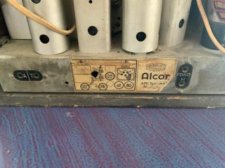 Radio Magneti Marelli madera vintage