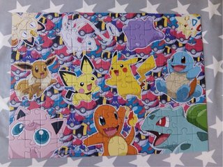 Puzzle Minecraft y Pokémon