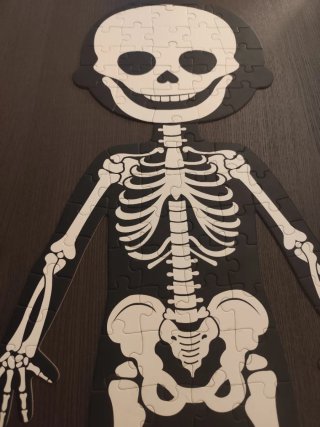 Puzzle Janod El Cuerpo Humano 4 Piezas +5