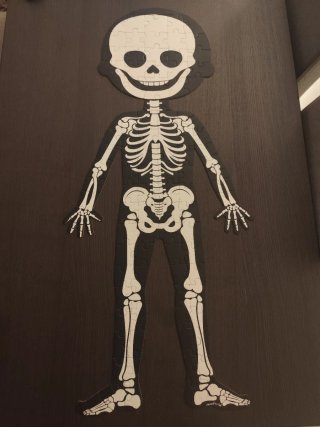 Puzzle Janod El Cuerpo Humano 4 Piezas +5