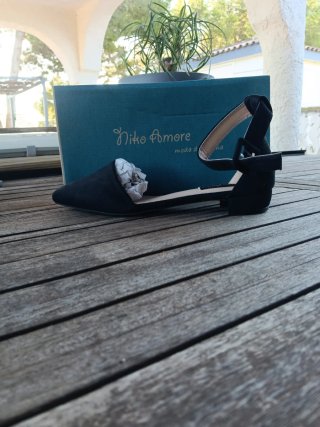 Sandalias Niko Amore Negras Vestir
