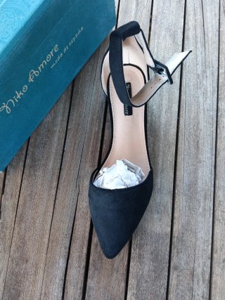 Sandalias Niko Amore Negras Vestir