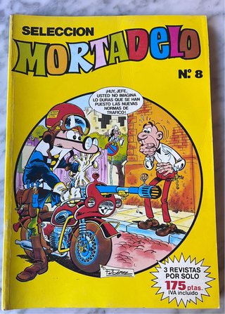Selección Mortadelo nº 8 – Ibáñez – 3 revista