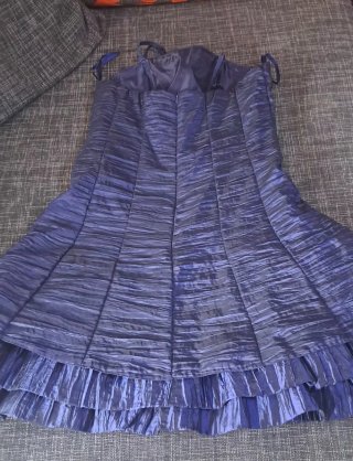 Vestido azul mujer talla S