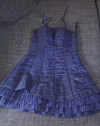 Vestido azul mujer talla S