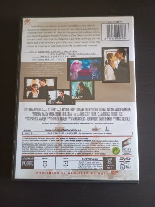 DVD Closer (Julia Roberts, Jude Law)