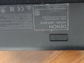Barra de Sonido Denon DHT-S316 + Subwoofer