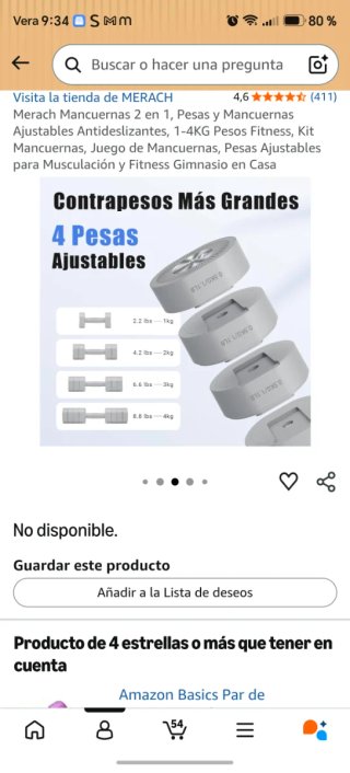 Merach Mancuernas 2 en 1 Ajustables